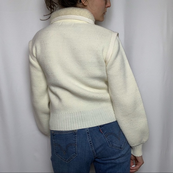 Vtg Sweater Coat by Mariea Kim - Picture 6 of 8